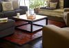 Cobblestone Mahogany Bamboo Rug