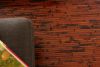 Cobblestone Mahogany Bamboo Rug