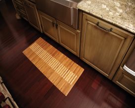 Bamboo Kitchen & Bath Mat (Size: 20" x 48")