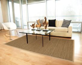 Saddleback Seagrass Rug (Size: 3' x 5')