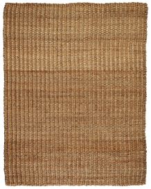 River Sand Jute Rug (Size: 8' x 10')