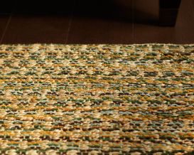 Ilana Jute and Chenille Cotton Rug (Size: 9' x 12')