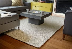 Andes Ivory Jute Rug (Size: 5' x 8')