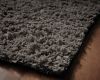 Gray Paper Shag Rug