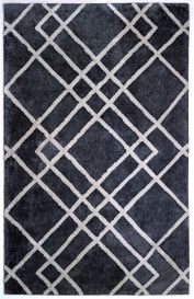 Diamond Dogs, Gray/Ivory (Size: 8' x 10')