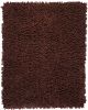 Coffee Bean Silky Shag Rug