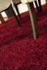 Crimson Silky Shag Rug