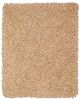 Beige Silky Shag Rug