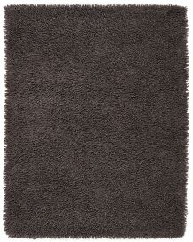 Graphite Silky Shag Rug (Size: 5' x 8')