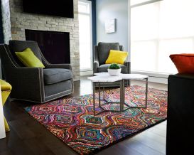 Lantern Multi Rug (Size: 4' x 6')