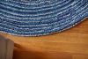 Round Ripple Blue Skies Rug