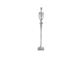 Skinny Sculpture (Design: Female, Finish: Silver Leaf)
