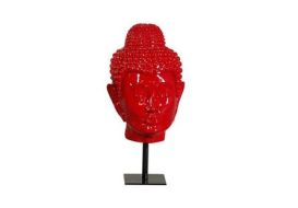 Spiritual Buddha Head (Finish: Red)