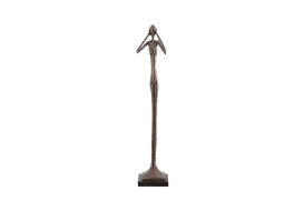 Hear No Evil Sculpture (Finish: Black)
