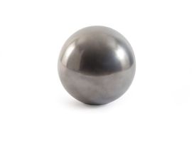 Floor Ball (Finish: Polished Aluminium, Size: Small)