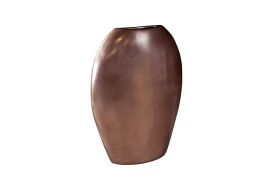 Pod Sculptural Vase (Finish: Polished Bronze, Size: Large)
