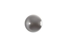 Ball on the Wall (Finish: Polished Aluminium, Size: Small)
