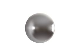 Ball on the Wall (Finish: Polished Aluminium, Size: Medium)
