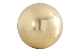 Floor Ball (Finish: Gold, Size: Large)