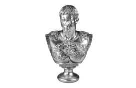Augustus Caesar Bust (Finish: Silver Leaf)