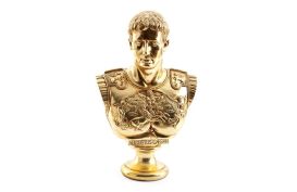 Augustus Caesar Bust (Finish: Gold Leaf)