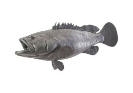 Estuary Cod Fish (Finish: Polished Aluminium)