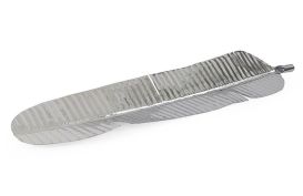 Stainless Steel Banana Leaf (Size: Medium)