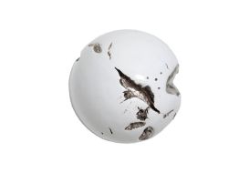 Cast Root Wall Ball Resin White (Size: Large)