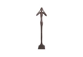 Hear No Evil Sculpture 2 Color (Finish: Bronze)