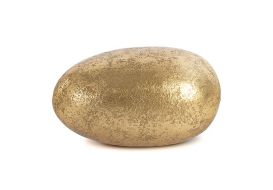 Theropod Egg (Finish: Gold Leaf, Size: Small)