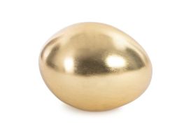 Sauropod Egg (Finish: Gold, Size: Small)
