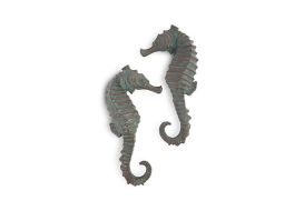 Seahorse Wall Art Set of 2 (Size: Small)
