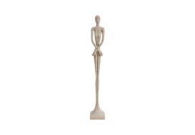 Skinny Female Sculpture (Finish: Roman Stone)