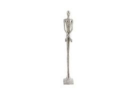 Skinny Male Sculpture (Finish: Silver Leaf)