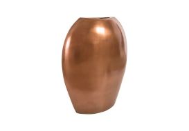 Pod Sculptural Vase (Finish: Polished Copper, Size: Large)