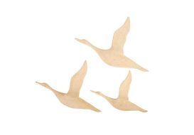Flying Ducks Set of 3 (Finish: Roman Stone)