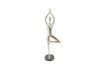Yoga Figure Silver with Lines