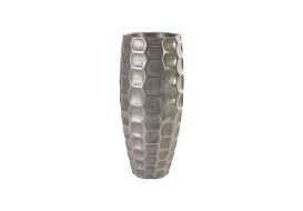 Mando Vase (Finish: Aluminum, Size: Large)