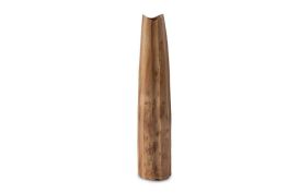 Chamcha Wood Slim Vase (Size: Large)
