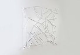 Branch Wall Art (Finish: Silver)