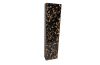 Captured Flake Vase Black