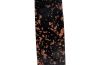 Captured Flake Vase Black