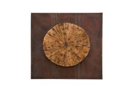 Medallion Wall Art (Finish: Gold)